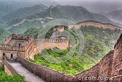 The Great Wall of China Stock Photo