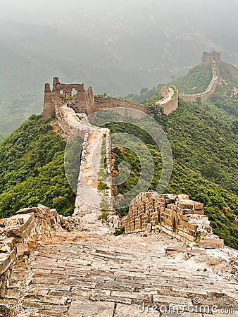 Great Wall of China Stock Photo