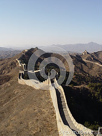 The Great Wall of China Stock Photo