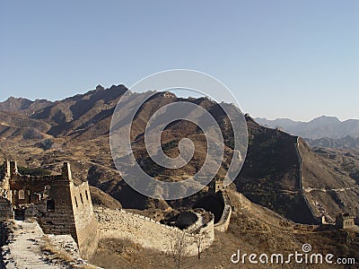 The Great Wall of China Stock Photo