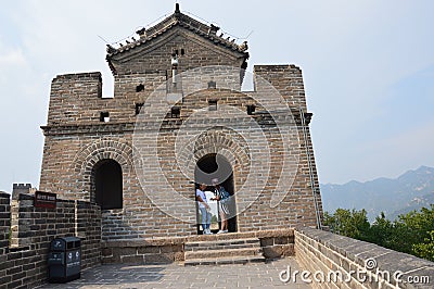 Great Wall of China Editorial Stock Photo