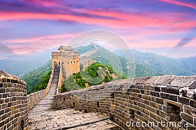 Great Wall of China Stock Photo