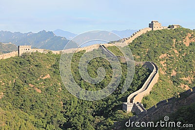 Great Wall of China Stock Photo