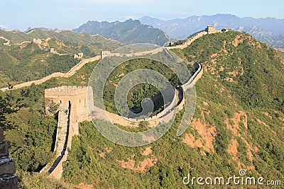 Great Wall of China Stock Photo