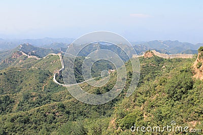 Great Wall of China Stock Photo