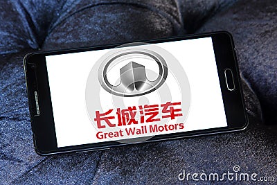 Great Wall Motors Company logo Editorial Stock Photo