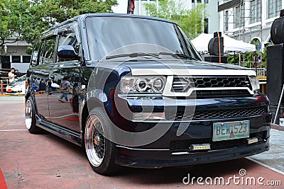 Great wall at Transknight transport show in Manila, Philippines Editorial Stock Photo