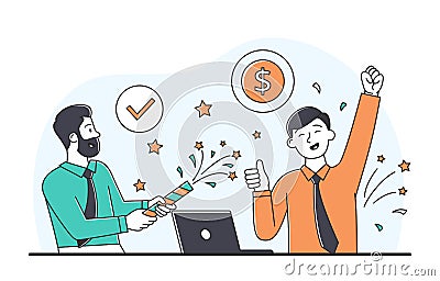 Great work concept Vector Illustration