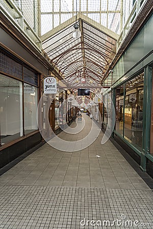 Victoria Arcade interior Great Yarmouth UK Editorial Stock Photo