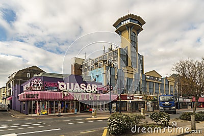 The Tower complex Marine Parade Great Yarmouth UK Editorial Stock Photo