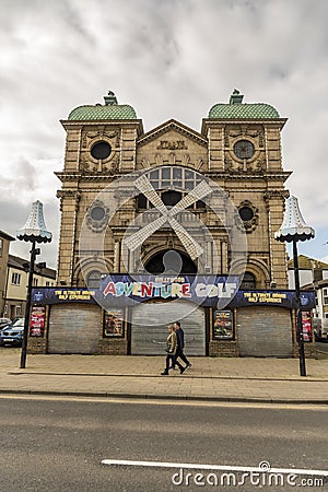 Indoor Crazy Golf, Great Yarmouth Editorial Stock Photo