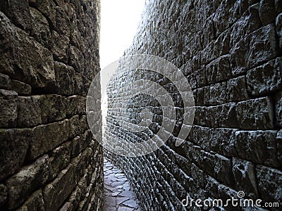 Great Zimbabwe ruins Stock Photo