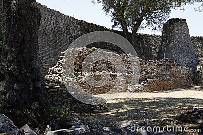 Great Zimbabwe ruins Stock Photo
