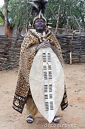 The Great Zulu King Editorial Stock Photo