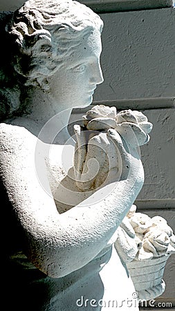 Grecian Statue of Venus Stock Photo