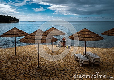 Greece. Crete. A place to relax. Editorial Stock Photo