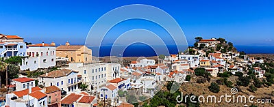 Greece, Kea island - Ioulis village Stock Photo