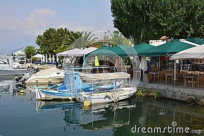 Greece, Keramoti Editorial Stock Photo