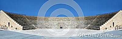 Greek Amphitheatre Stock Photo