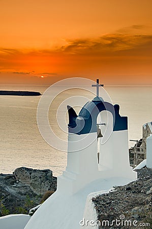 Greek Church Stock Photo