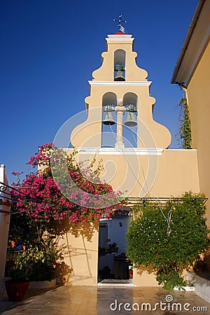 Greek church Stock Photo