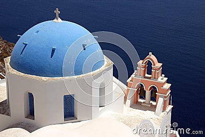 Greek church Stock Photo
