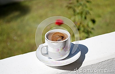 Greek coffee Stock Photo