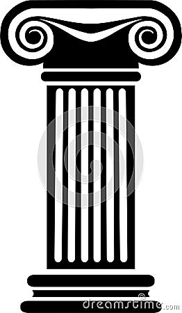 Greek Column/eps Vector Illustration