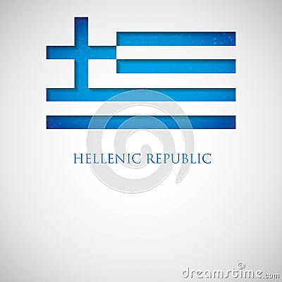 Greek Independence Day Vector Illustration