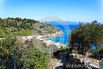 Greek Island Paxos, Greece, Europe Stock Photo