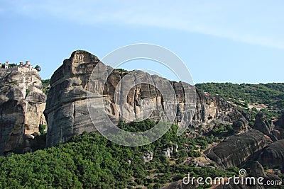 Greek mountains Stock Photo