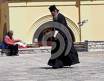 Greek Orthodox Priest Editorial Stock Photo
