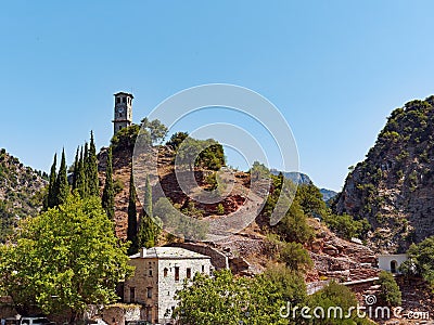 Proussos Monastery, Karpenisi, Greece Stock Photo