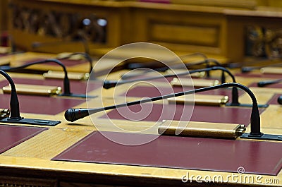 The Greek Parliament Stock Photo