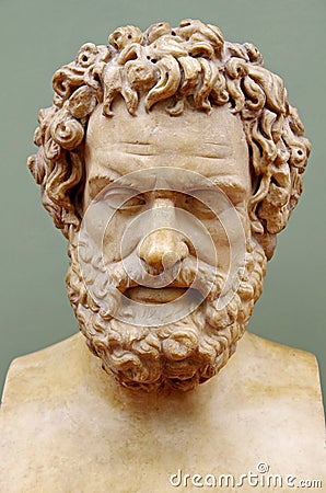 Greek philosopher Hippocrates Editorial Stock Photo
