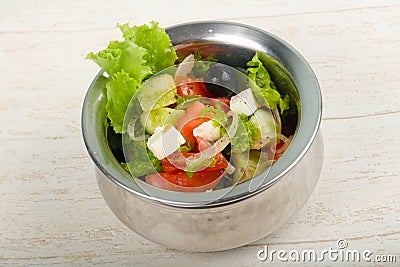 Greek salad Stock Photo