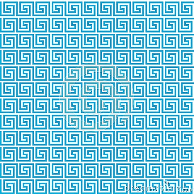 Greek seamless pattern background. Vector Illustration