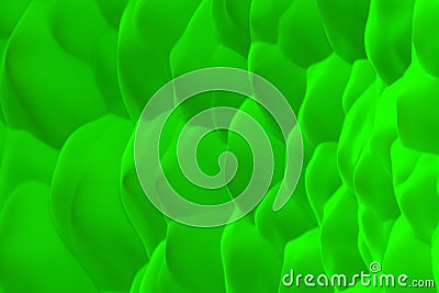 Green abstract background Cartoon Illustration