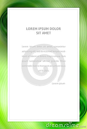 Green abstract radial backdrop gradient. color concept Stock Photo