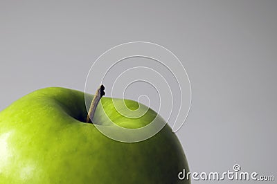 GREEN APPLE Stock Photo