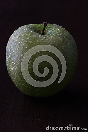 Green apple Stock Photo