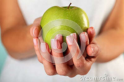 Green apple Stock Photo