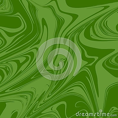 Green Artistic Ink Pattern. Vector Illustrator Eps.10 Vector Illustration