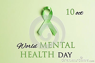 World mental health day concept Stock Photo