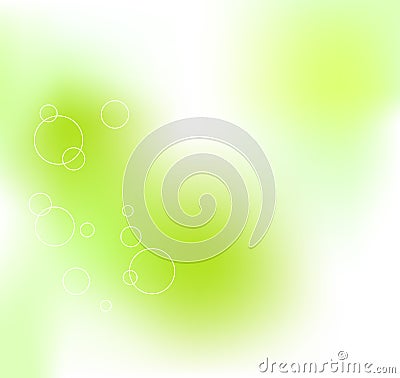 Green backgound Vector Illustration