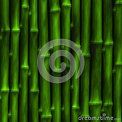 Green Bamboo Stock Photo