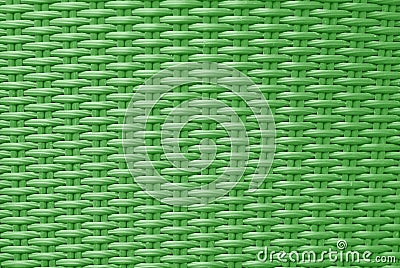 Green basket texture Stock Photo