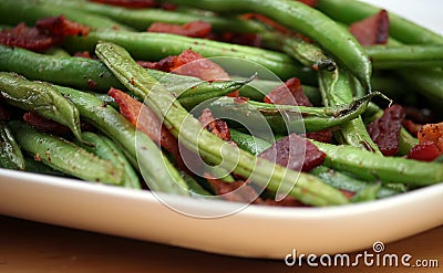 Green Beans Stock Photo