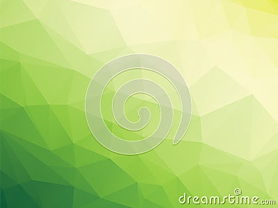 Green bio background Vector Illustration