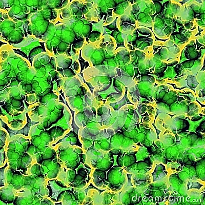 Green biological matter Stock Photo